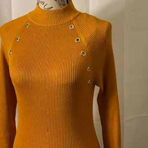 Yellow long sleeve Fall dress
